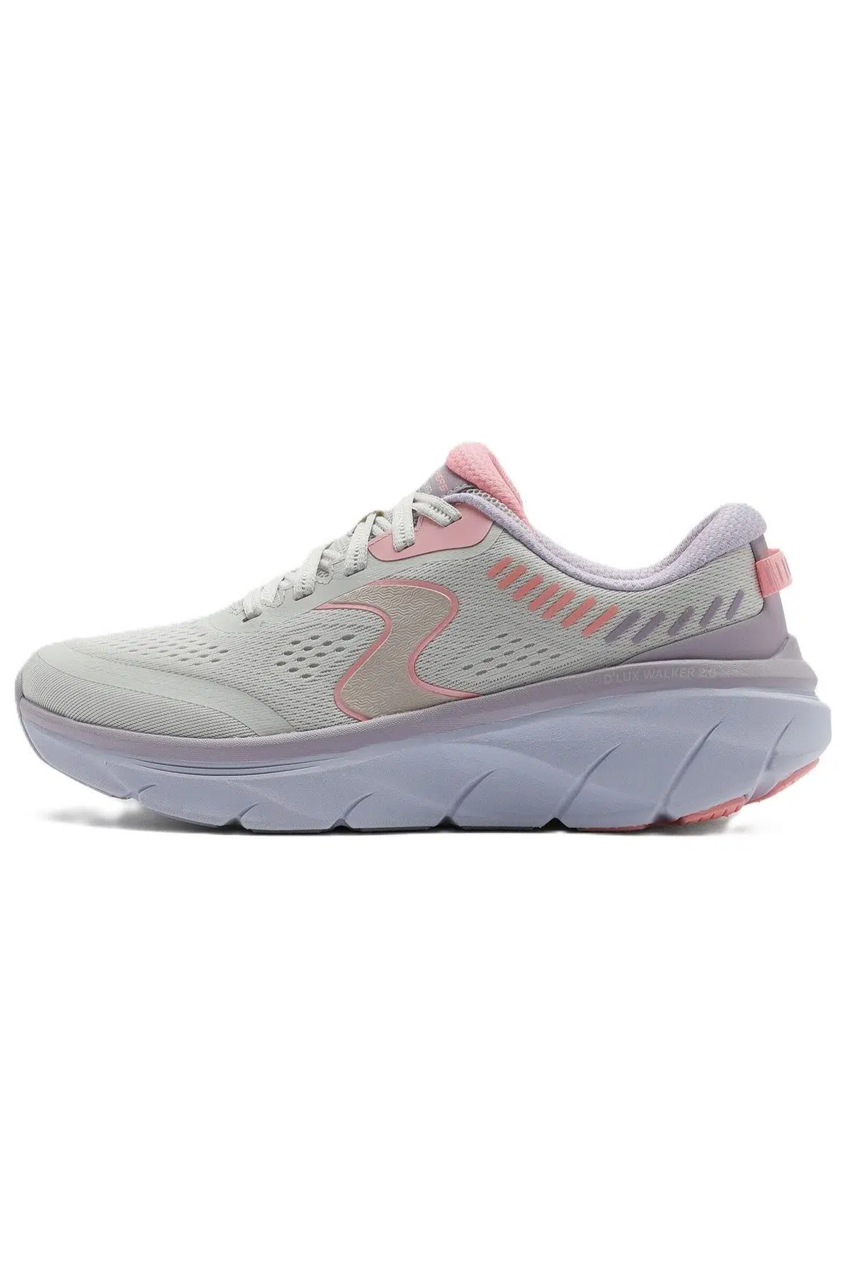 Skechers D'Lux Walker 2.0 Active Pace Memory Foam Womens Sneaker Hafızalı Taban Kadın Günlük Spor Ayakkabı Krem