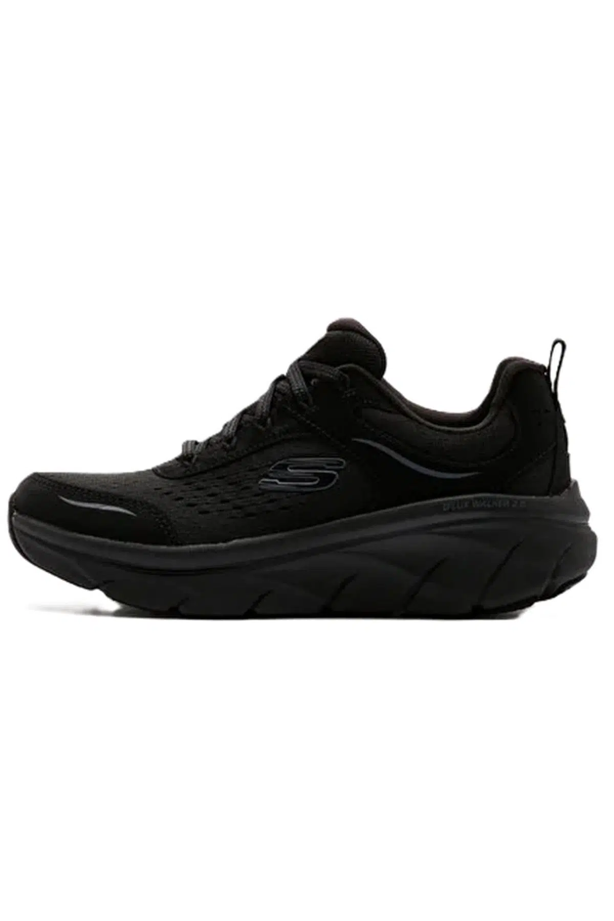 Skechers D'Lux Walker 2.0-Daisy Doll Womens Memory Foam Sneaker Grey Hafızalı Taban Kadın Günlük Spor Ayakkabı Siyah