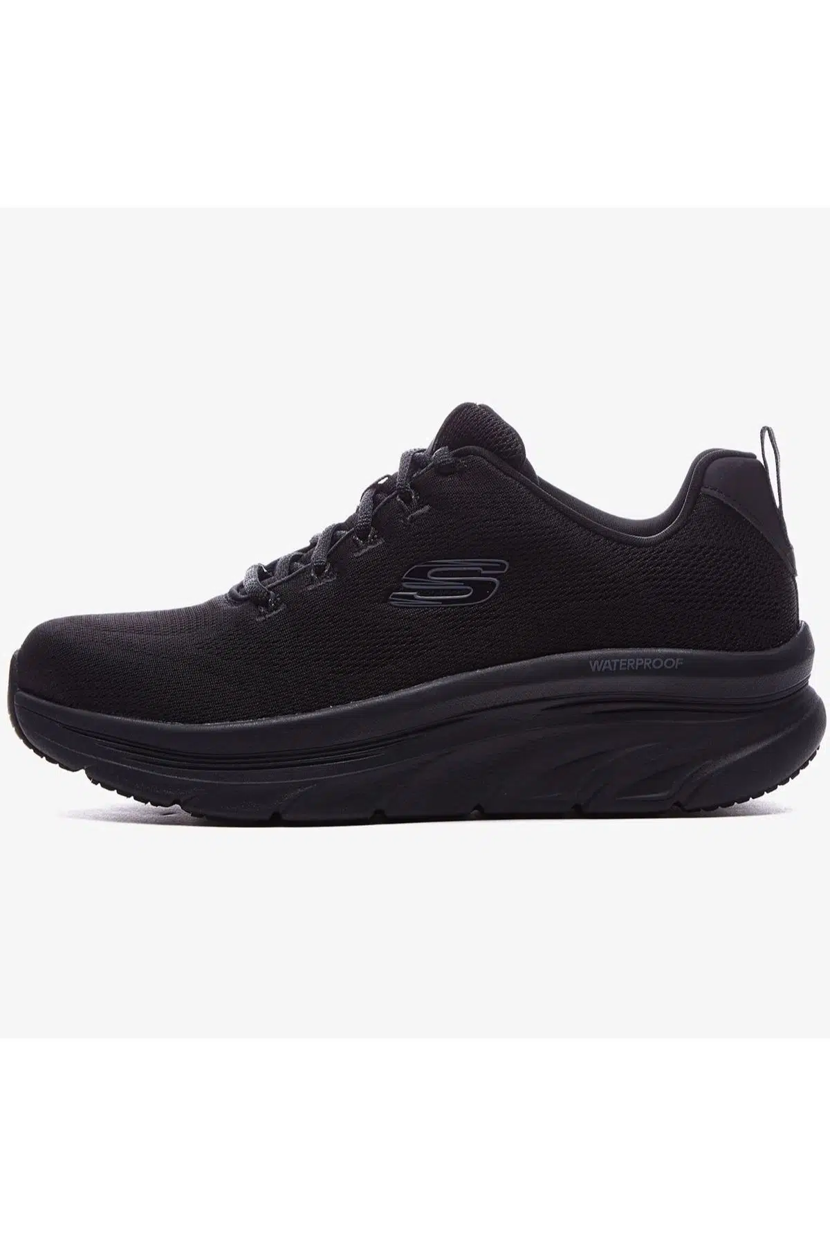 Skechers D'lux Walker - Get Oasis Memory Foam Mens Black Sneaker Hafızalı Taban Kadın Günlük Spor Ayakkabı Siyah