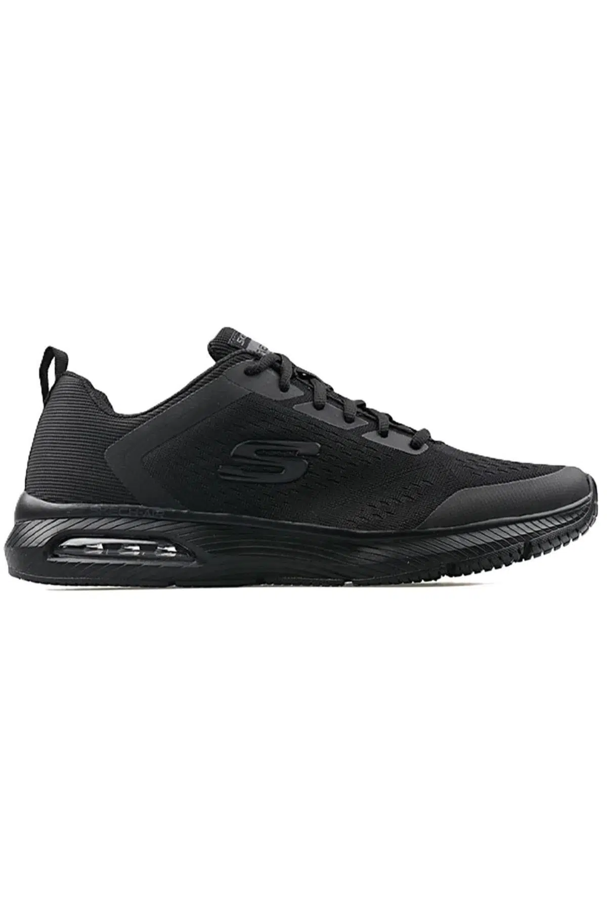 Skechers Dyna-Air -Pelland Memory Foam Mens Sneaker Black Hafızalı Taban Erkek Günlük Spor Ayakkabı Siyah
