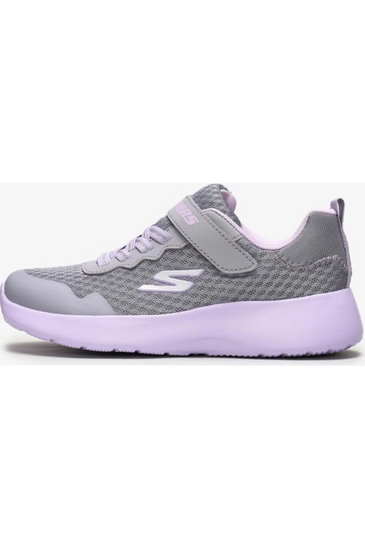 Skechers Memory Foam Dynamight-Lead Runner Gri Spor Ayakkabı 81303L GRY
