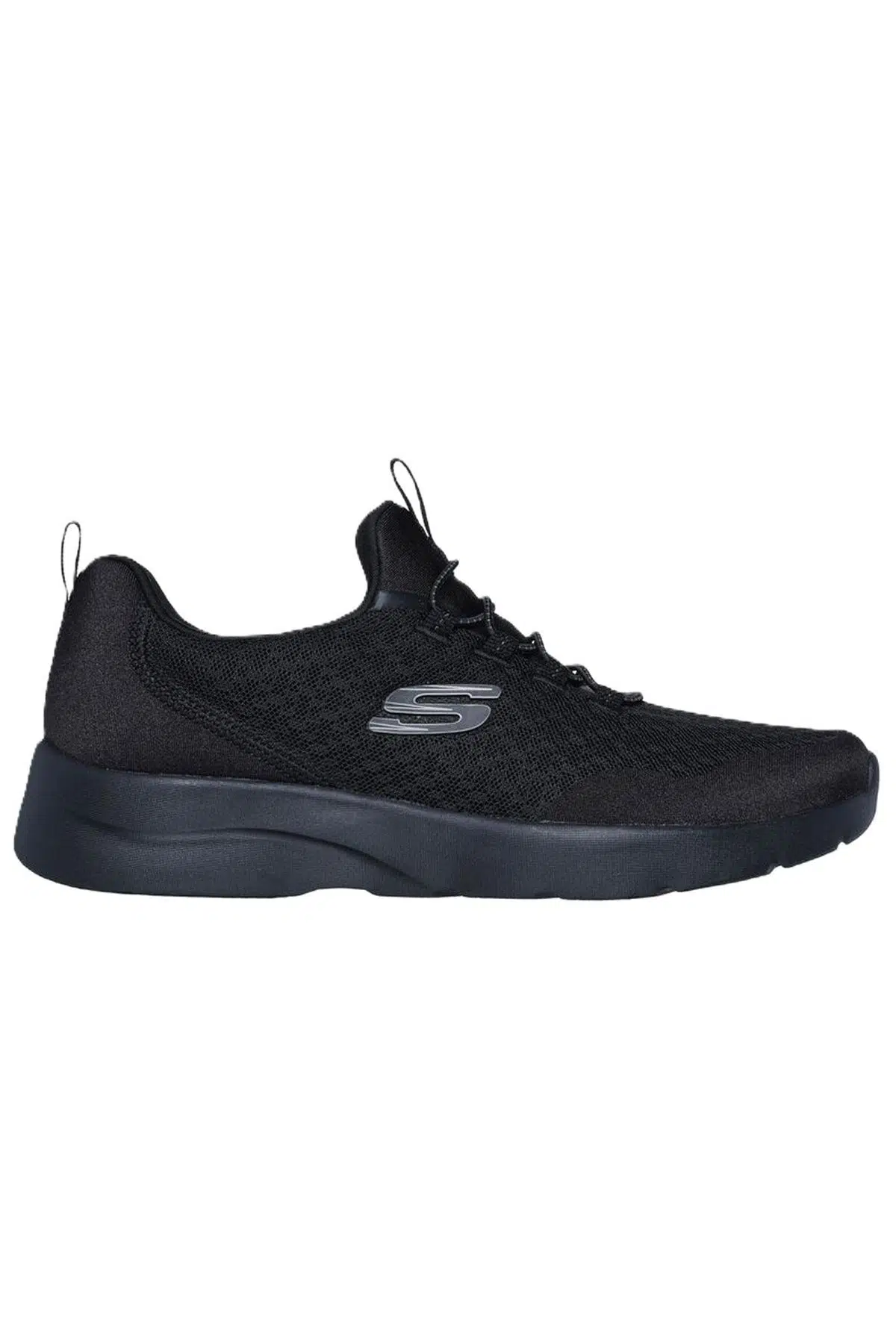 Skechers Dynamight 2.0 Real Smooth Memory Foam Womens Sneaker Hafızalı Taban Lastik Bağcıklı Kadın Günlük Ayakkabı Siyah
