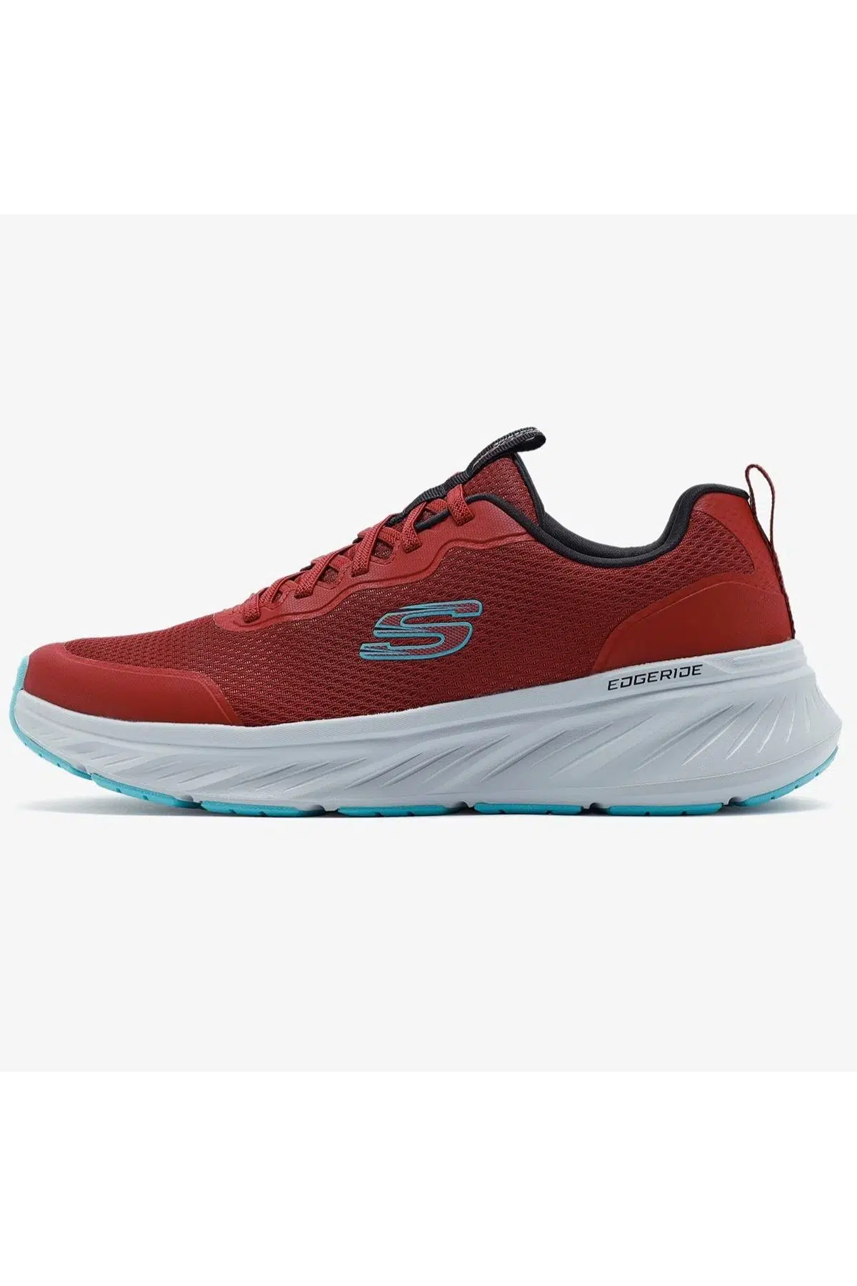 Skechers Edgeride-Rekze Memory Foam Mens Sneaker Hafızalı Taban Erkek Günlük Spor Ayakkabı Bordo