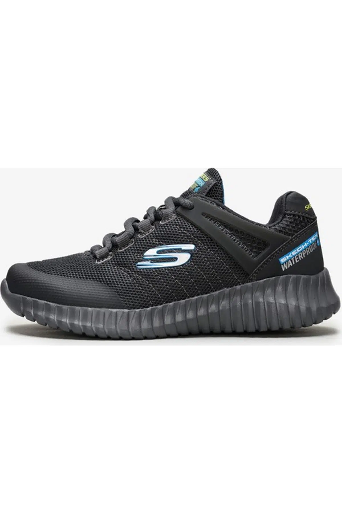 Skechers Memory Foam Elite Flex - Hydropulse WATERPROFF Gri Spor Ayakkabı 97893L Char