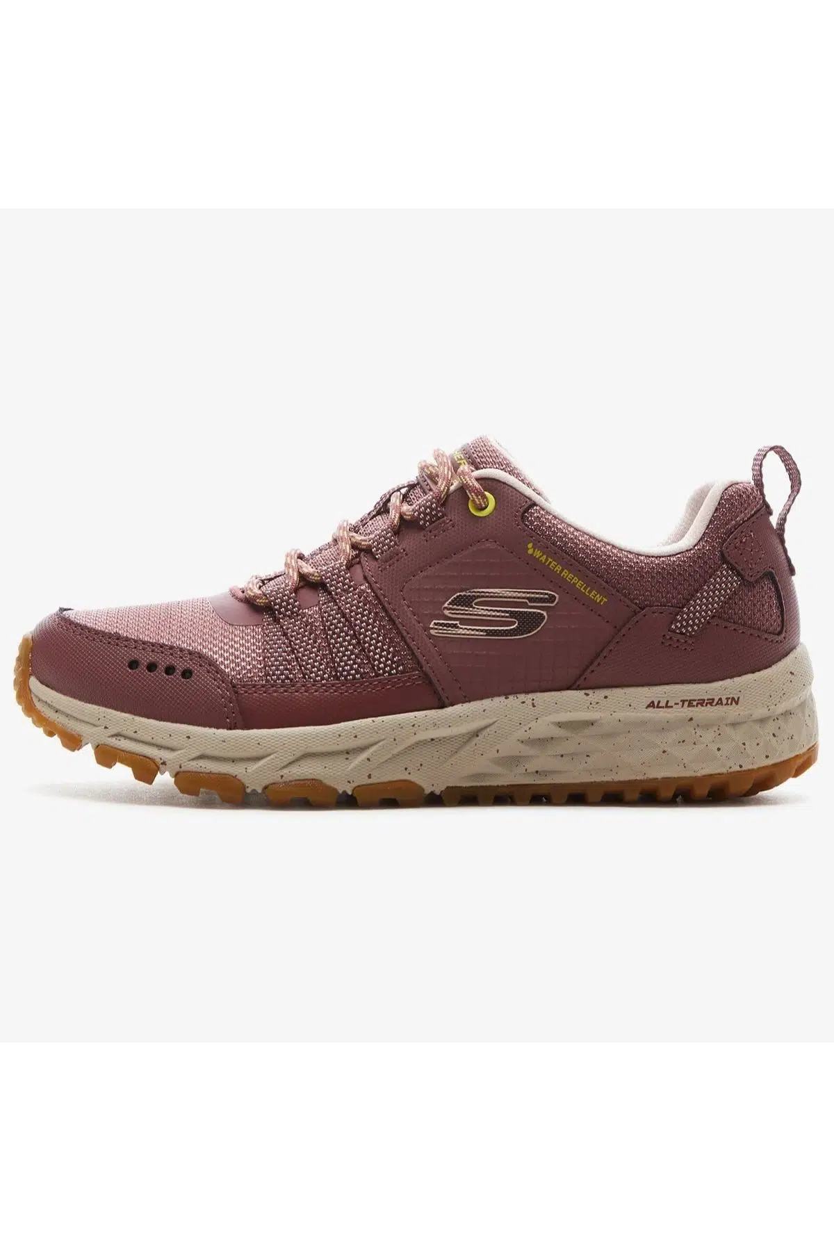 Skechers Escape Plan-Endless Pursuit Water Repellent Leather Memory Foam Womens Outdoor Shoes Su Tutmayan Hafızalı Taban Hakiki Deri Kadın Outdoor Ayakkabı Mor