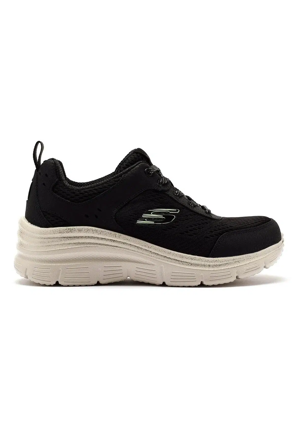 Skechers Fashion Fit Air Cooled Memory Foam Sneaker Hafızalı Taban Kadın Günlük Spor Ayakkabı Siyah