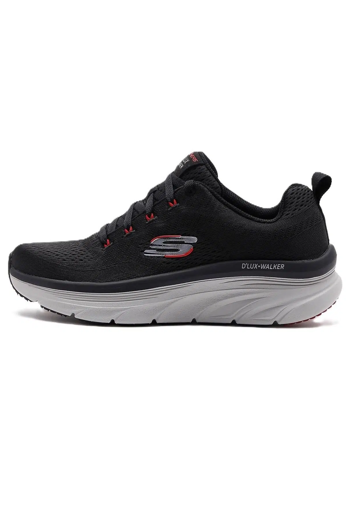 Skechers D'lux Walker-Meerno Hafızalı Taban Erkek Siyah Günlük Spor Ayakkabı