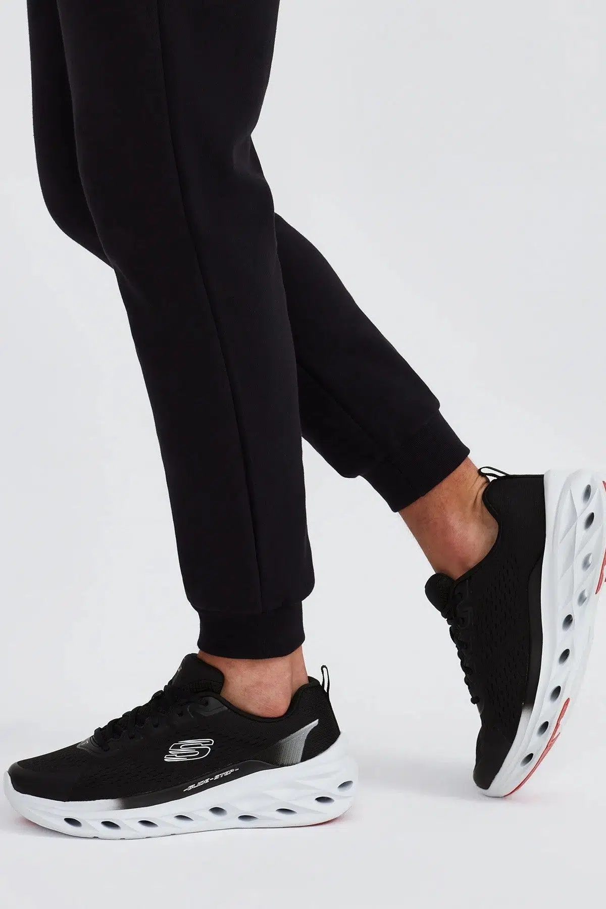 Skechers Glide-Step Swift-Frayment Memory Foam Mens Sneaker Hafızalı Taban Erkek Günlük Spor Ayakkabı Siyah