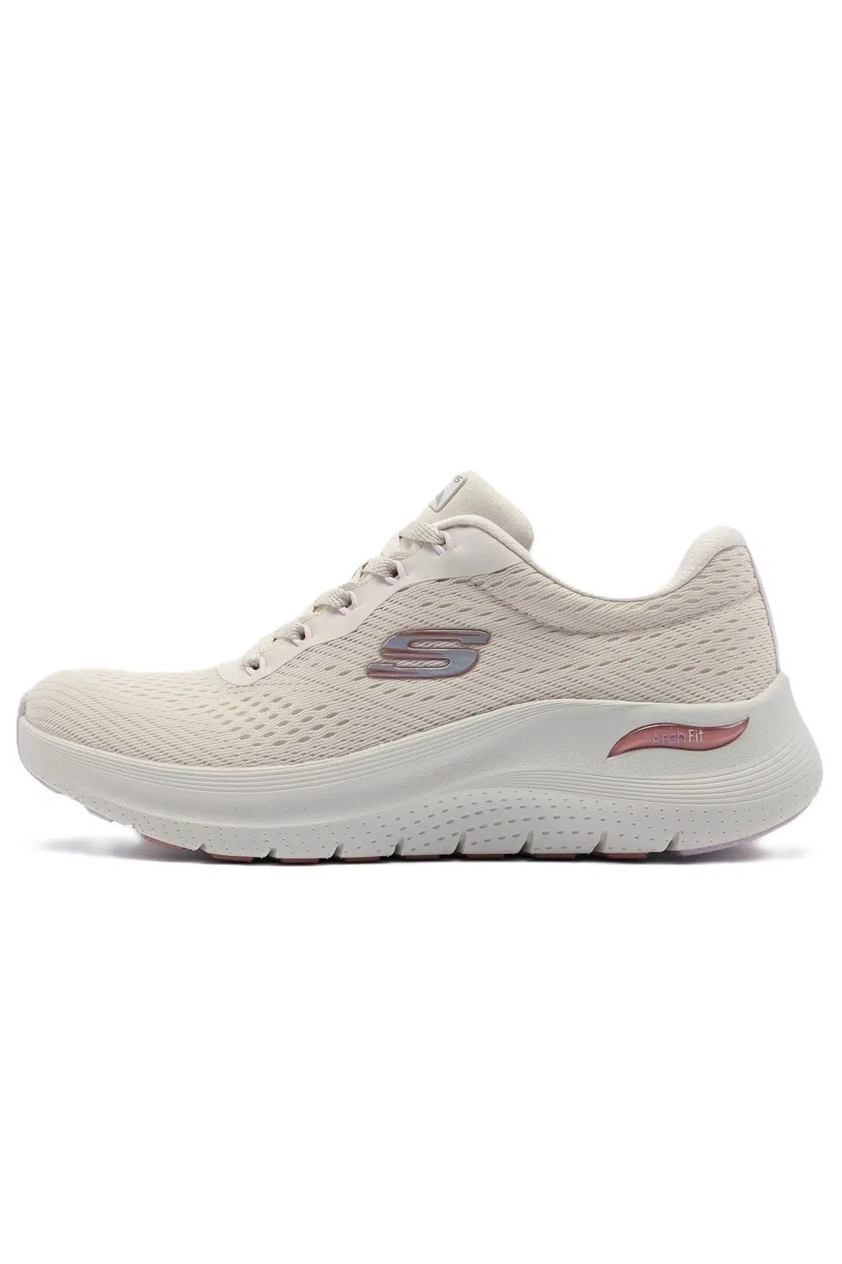Skechers Arch Fit 2.0 Big League Womens Sneaker Kadın Günlük Spor Ayakkabı Bej