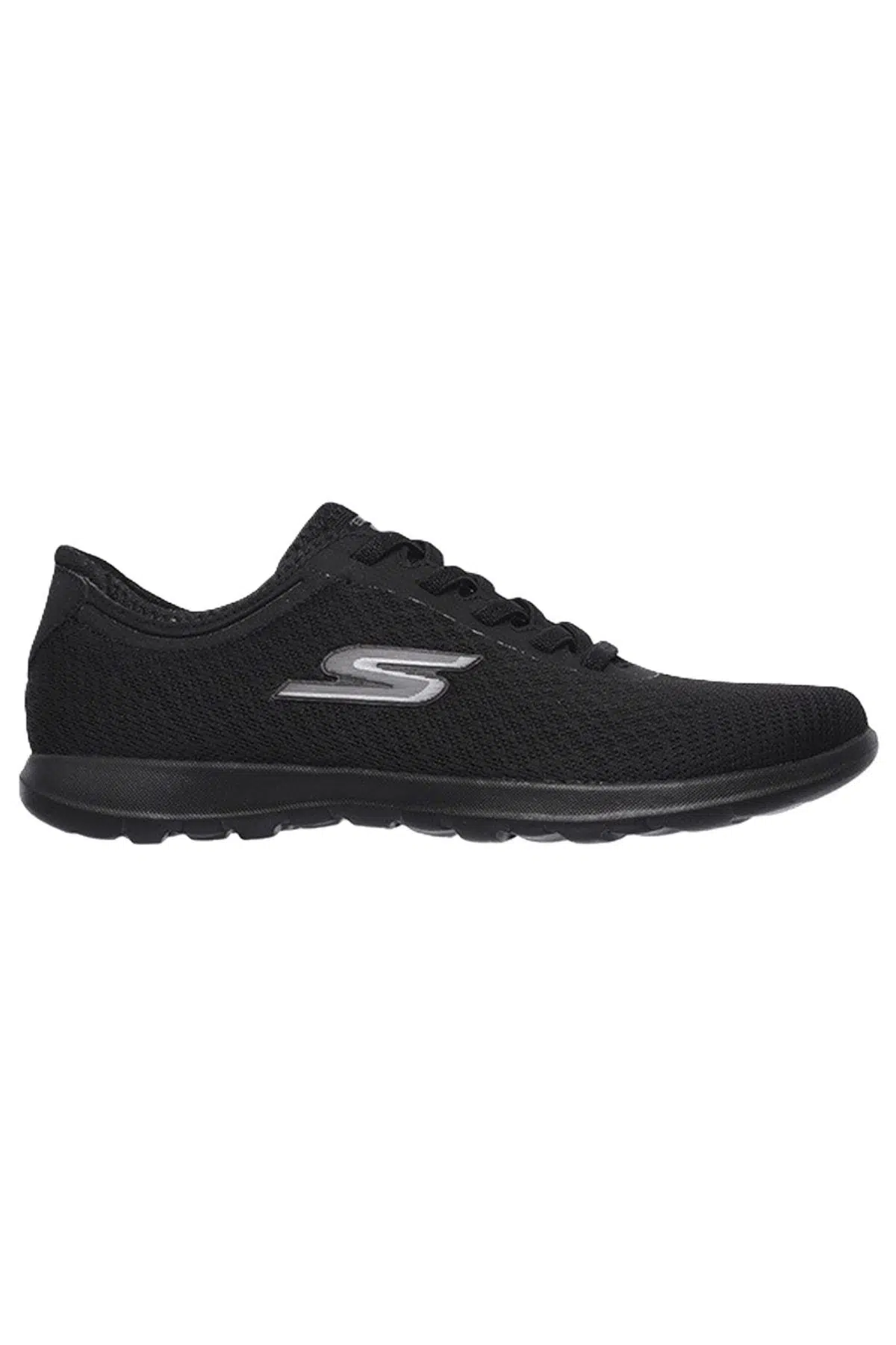 Skechers Go Walk Lite-Impulse Womens Sneaker Lastik Bağcıklı Kadın Günlük Spor Ayakkabı Siyah