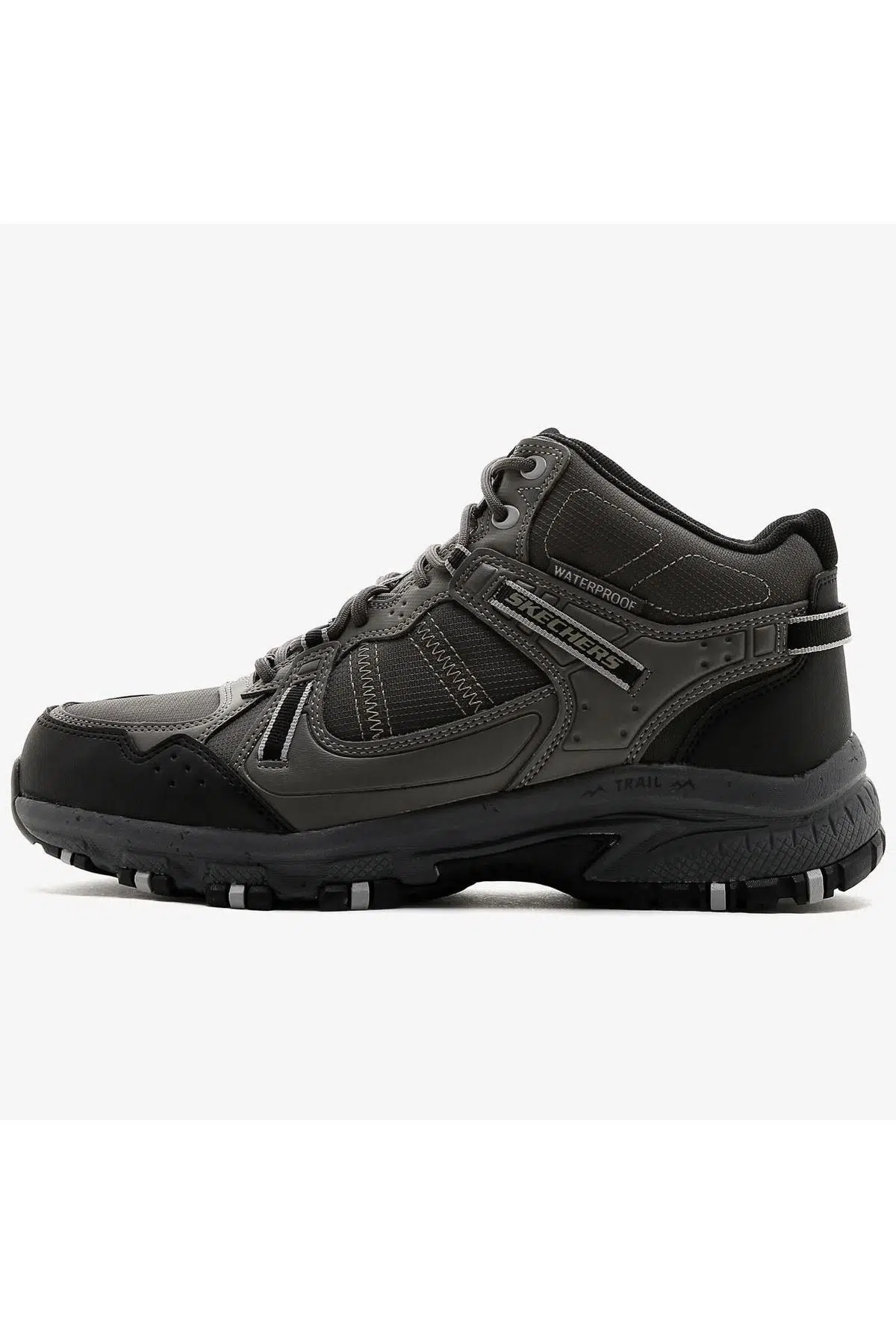 Skechers Trail Hillcrest Cross Shift Waterproof Memory Foam Brown Boot Hafızalı Taban Kahverengi Su Geçirmez Erkek Outdoor Bot Kahverengi