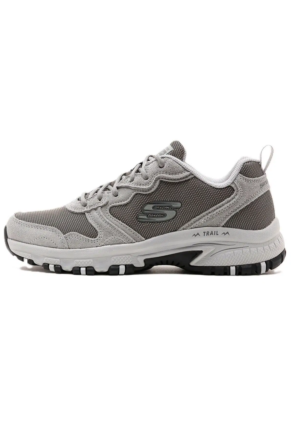 Skechers Hillcrest Leather Memory Foam Outdoor Sneaker Hafızalı Taban Hakiki Deri Erkek Outdoor Ayakkabı Gri
