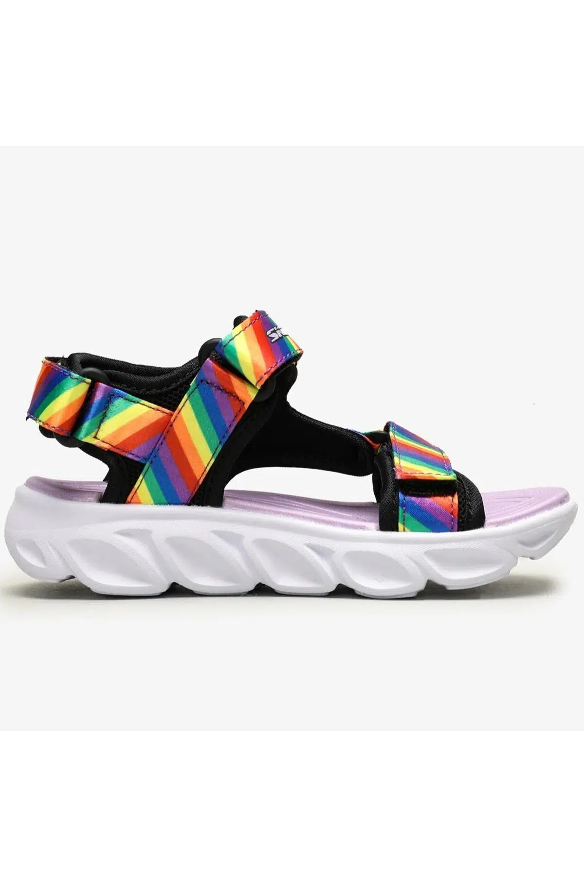 Skechers Hypno - Splash Kids Rainbow Lights Sandals Cırtlı Işıklı Çocuk Sandalet Mor