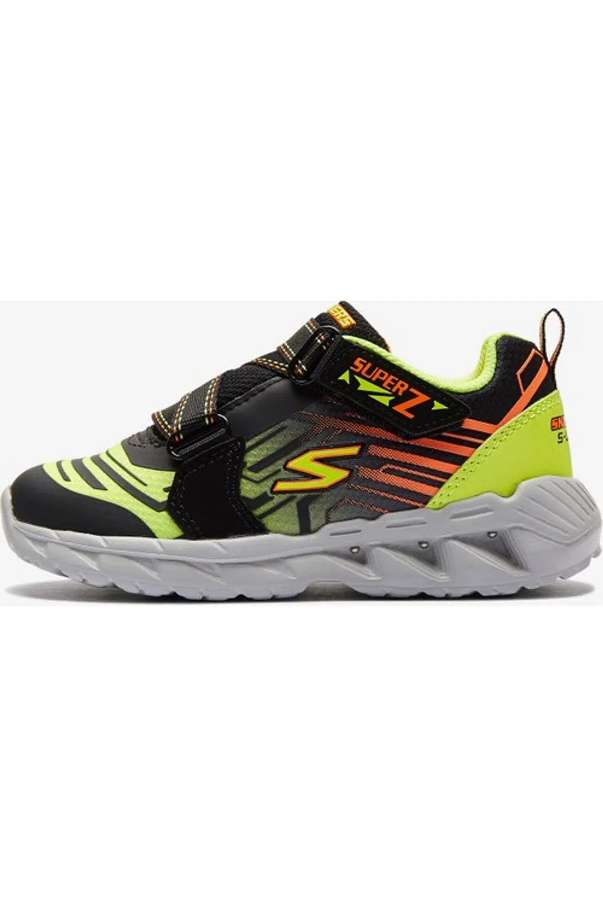 Skechers Magna Erkek Çocuk Siyah Işıklı Spor Ayakkabı-401501N BKYL