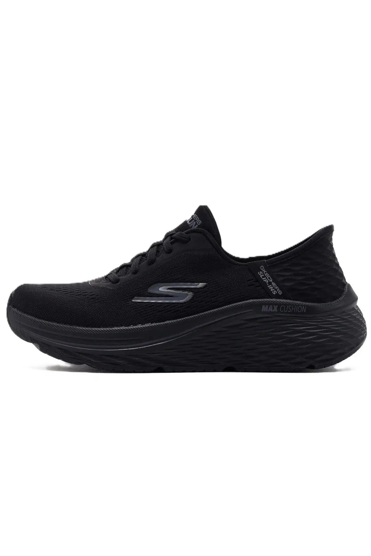 Skechers Max Cushioning Elite 2.0 Vanish Memory Foam Womens Walking Shoes Hafızalı Taban Kadın Koşu Yürüyüş Ayakkabısı Siyah