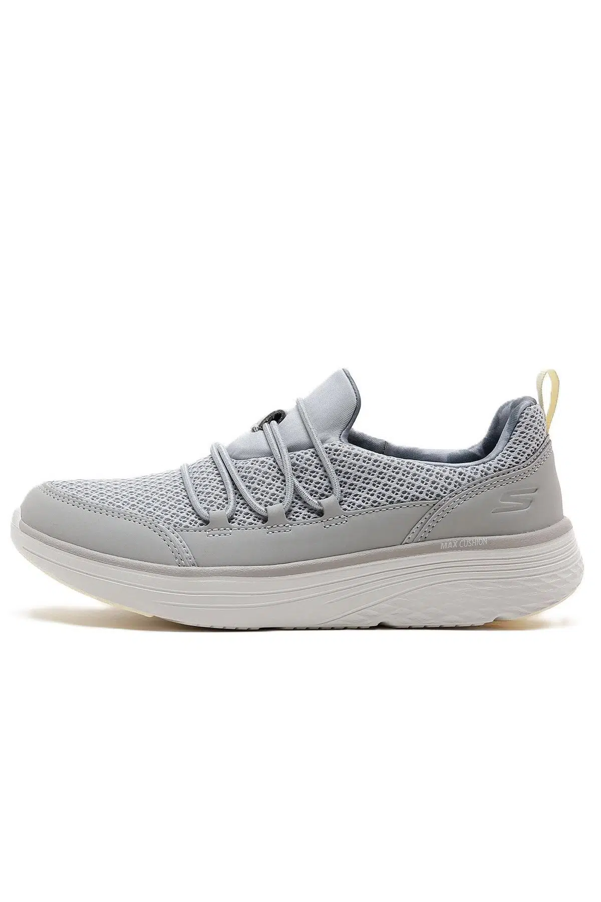 Skechers Max Cushioning Lite-Soaring Womes Walking Shoes Lastik Bağcıklı Kadın Yürüyüş Ayakkabısı Gri