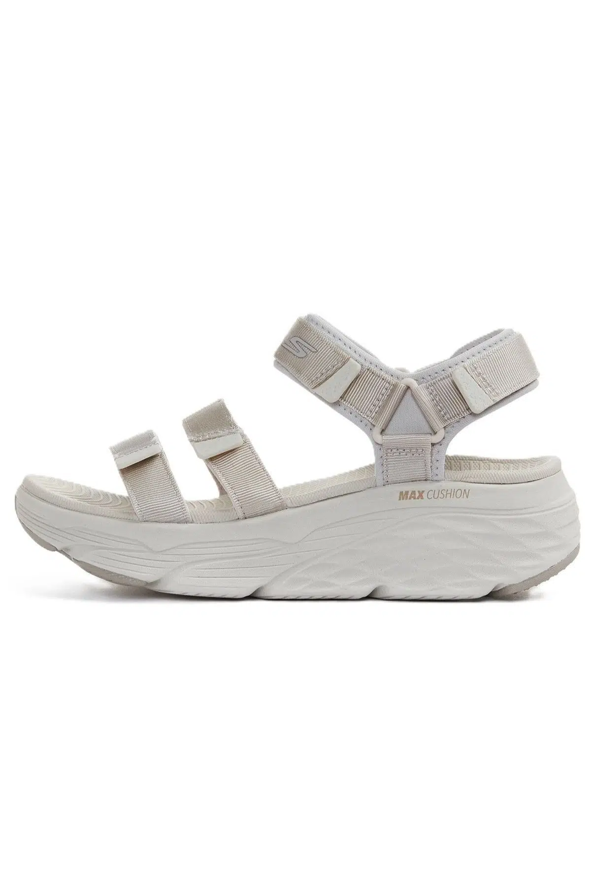 Skechers Max Cushioning-Lured Womens Sandals Kadın Sandalet Krem