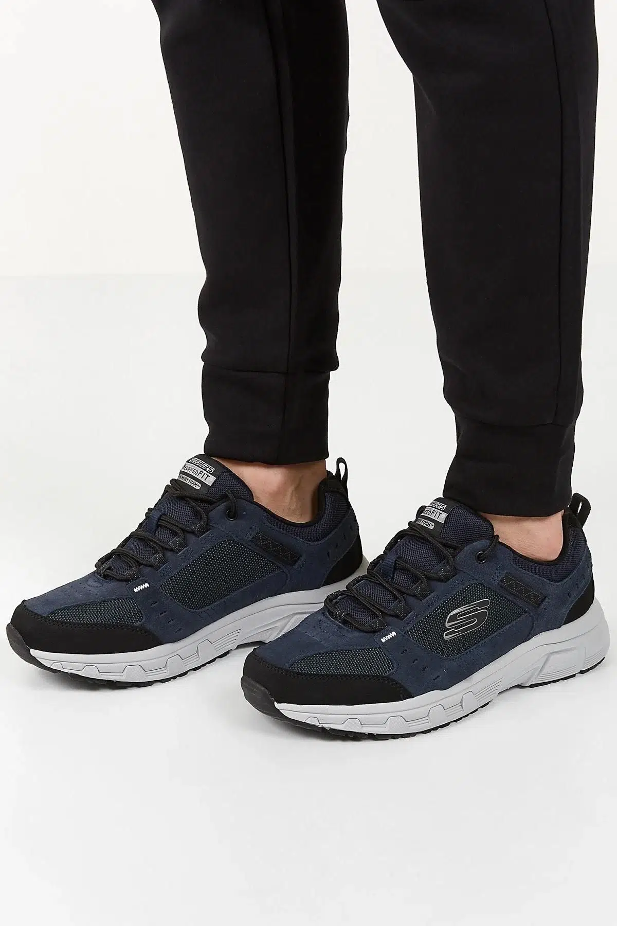 Skechers Oak Canyon Memory Foam Relaxed Fit Günlük Spor Ayakkabı Mavi