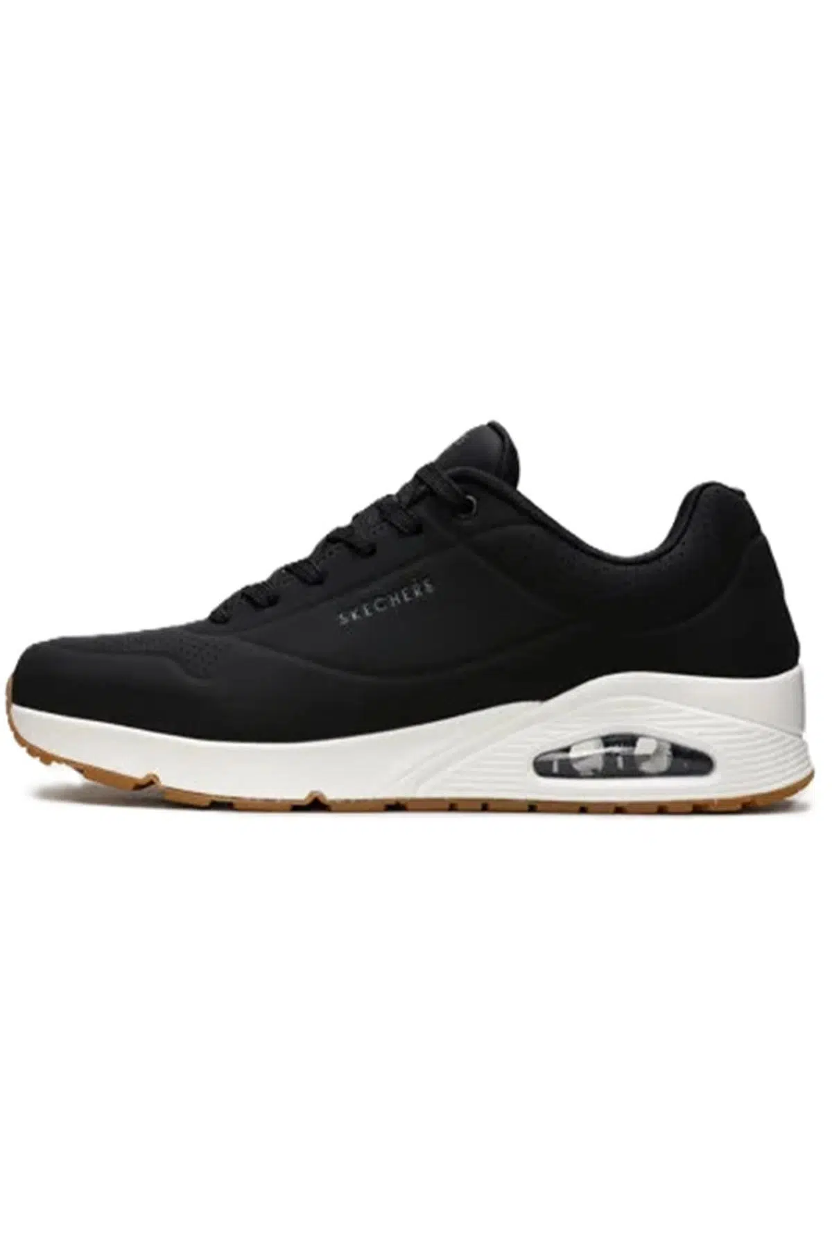 Skechers Uno-Stand On Air Memory Foam Mens Sneaker Hafızalı Taban Erkek Günlük Spor Ayakkabı Siyah