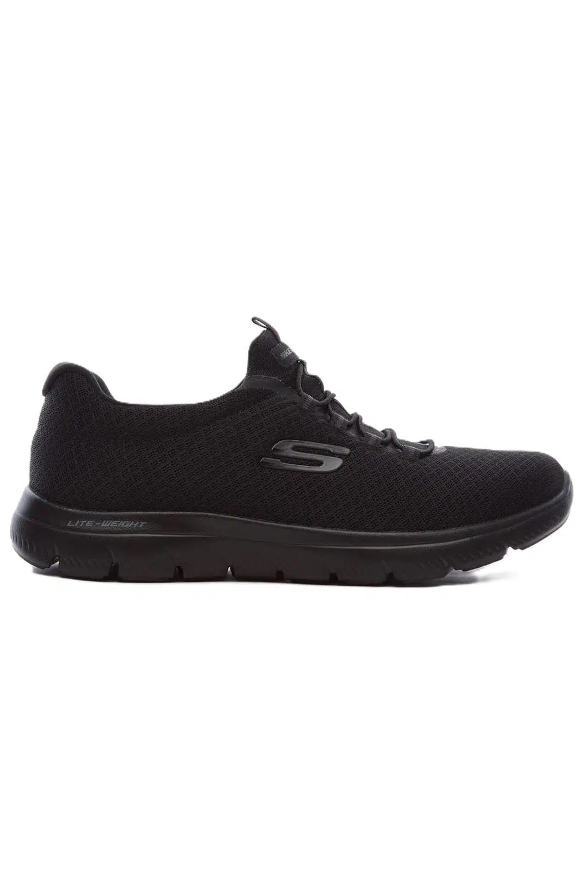 Skechers Summits Air Cooled Memory Foam Sneaker Hafızalı Taban Lastik Bağcıklı Kadın Günlük Spor Ayakkabı Siyah