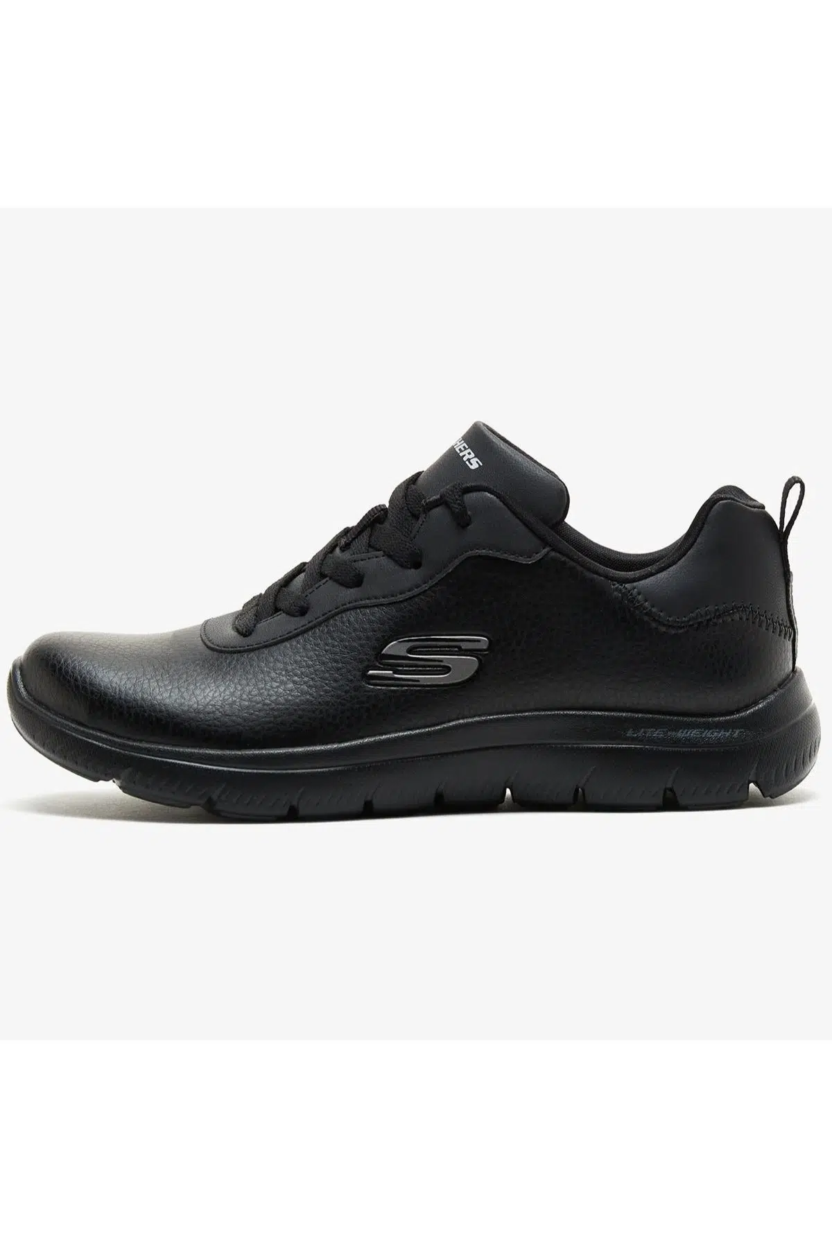 Skechers Summits Memory Foam Leather Sneaker Hafızalı Taban Hakiki Deri Günlük Kadın Spor Ayakkabı Siyah