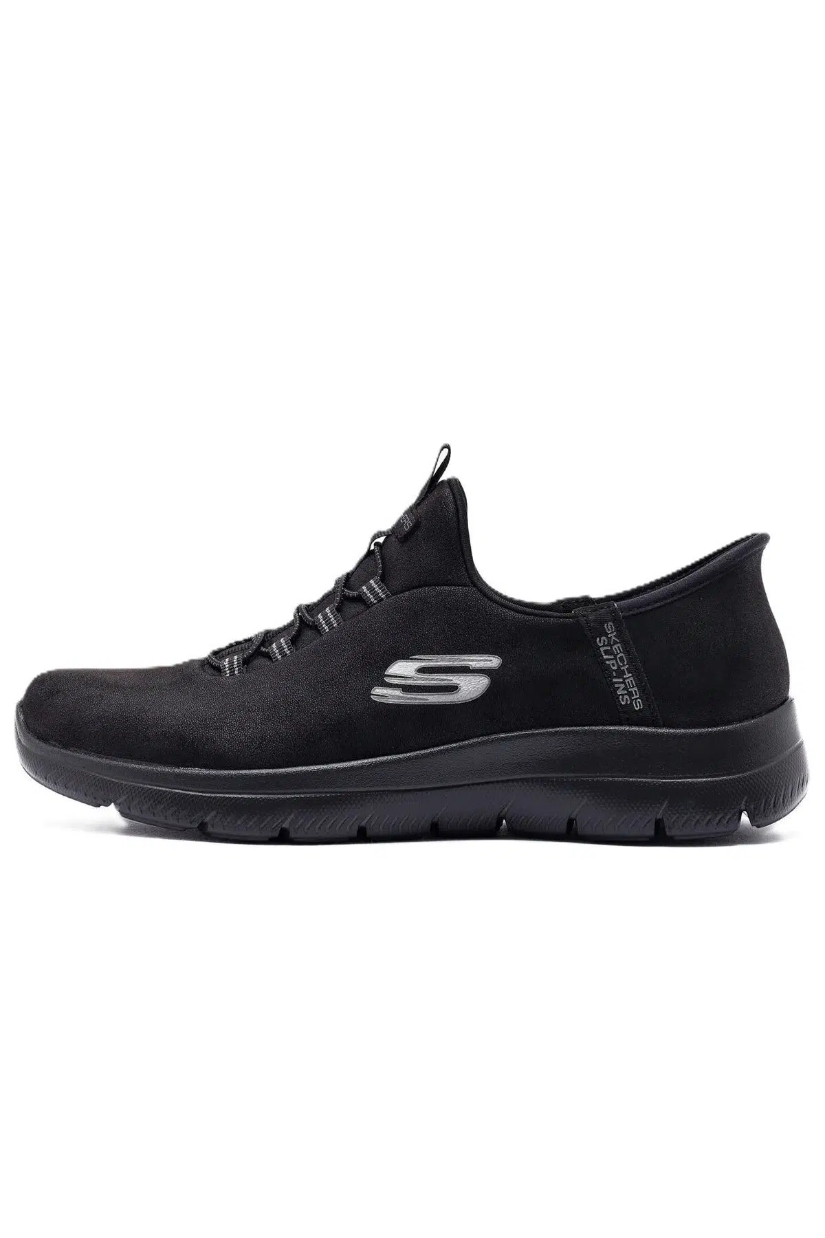 Skechers Summits-Unknown Trail Womens Sneaker Lastik Bağcıklı Kadın Günlük Spor Ayakkabı Siyah