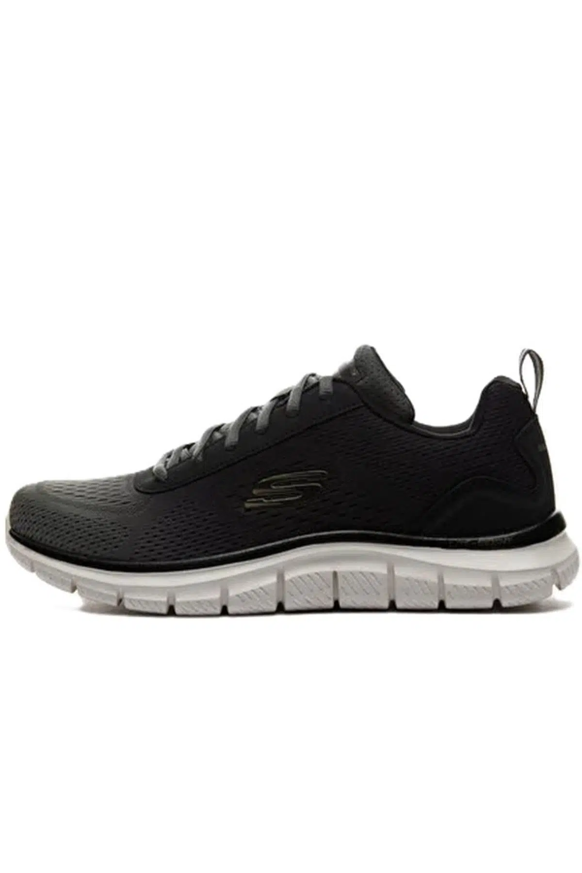 Skechers Track Ripkent Memory foam Hafızalı Taban Siyah Haki Günlük Erkek Spor Ayakkabı
