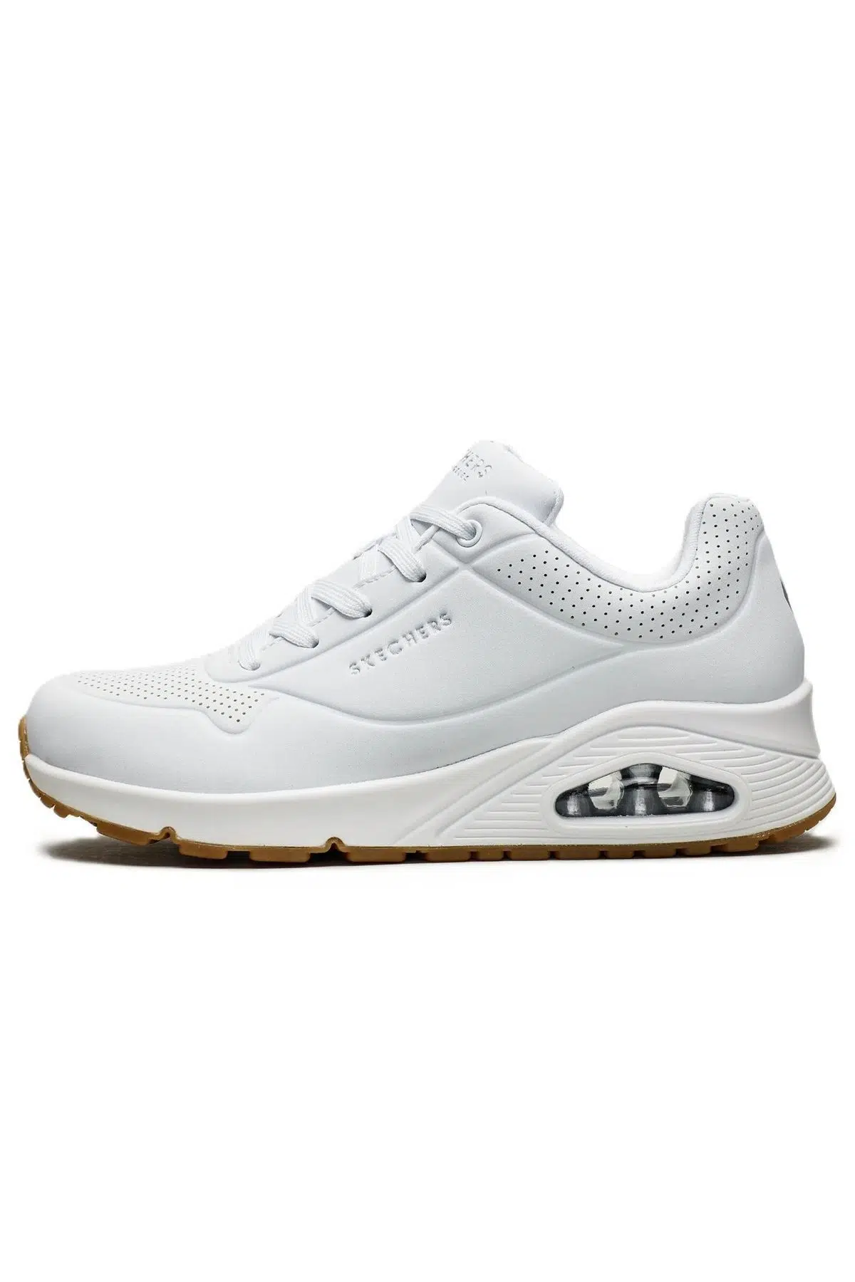 Skechers Uno-Stand On Air Memory Foam Womens Sneaker White Hafızalı Taban Kadın Günlük Spor Ayakkabı Beyaz