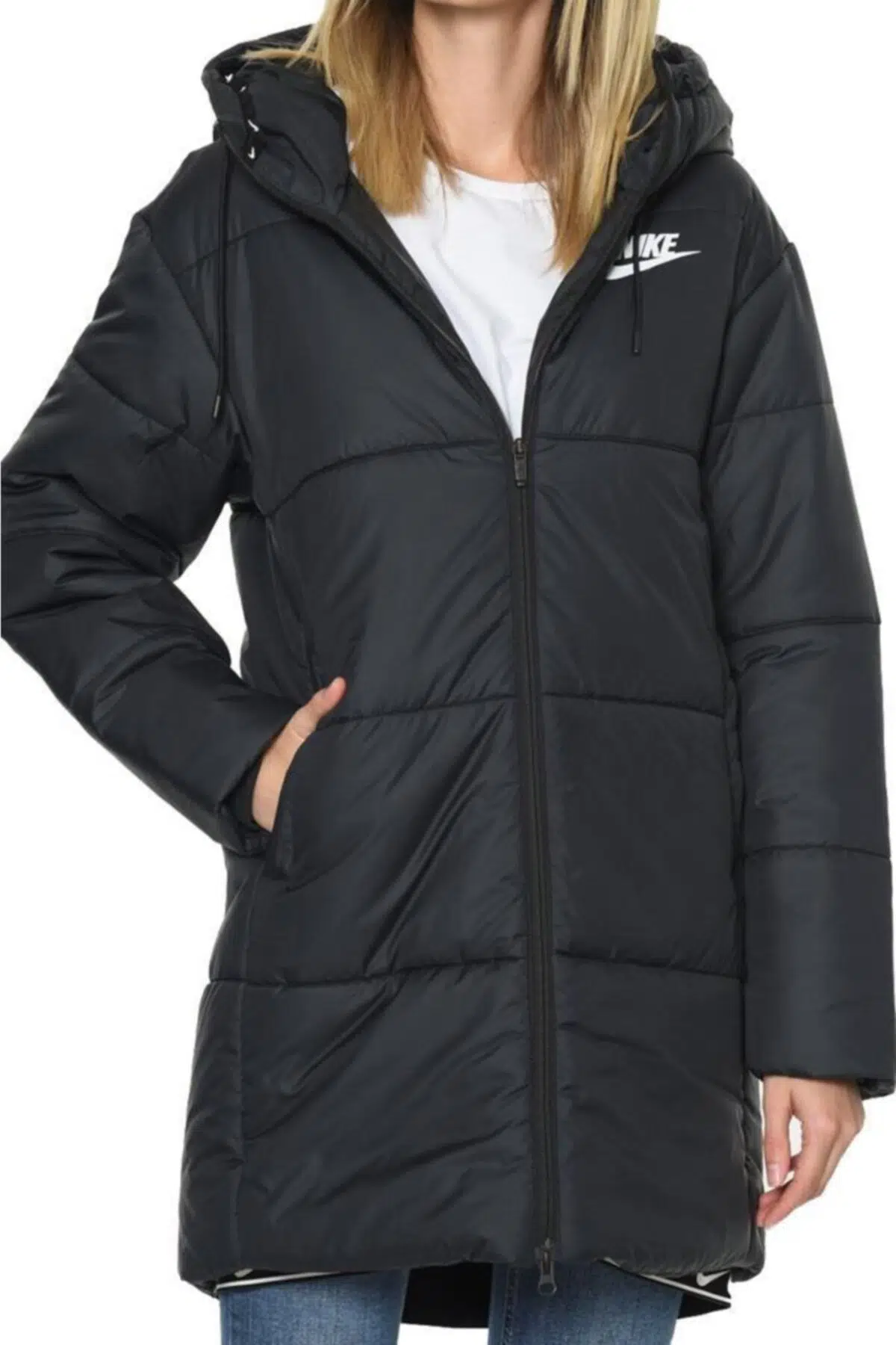 Sportswear Synthetic-fill Kadın Mont (Ürün Kalıbı Büyüktür )