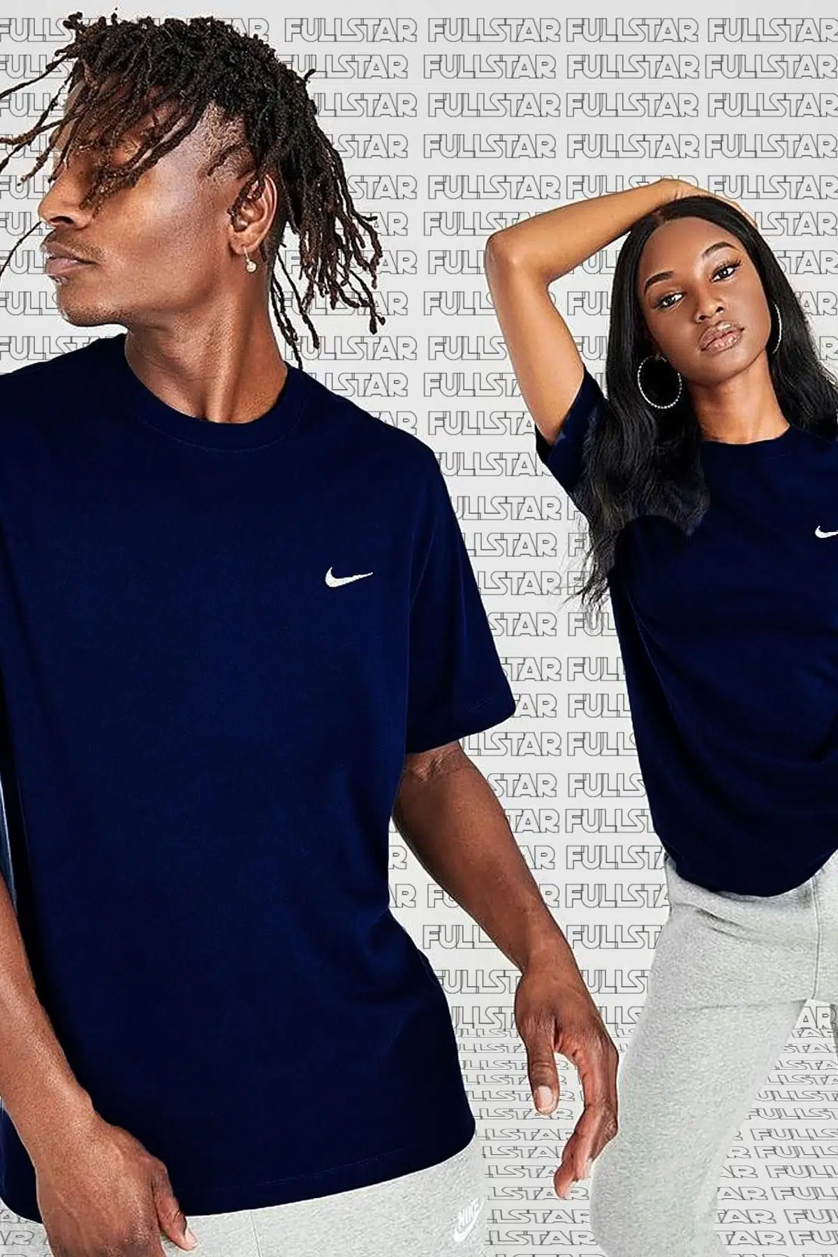Nike Sportswear Basic Tee Cotton Unisex Navy Ince Yazlık Lacivert Tişört