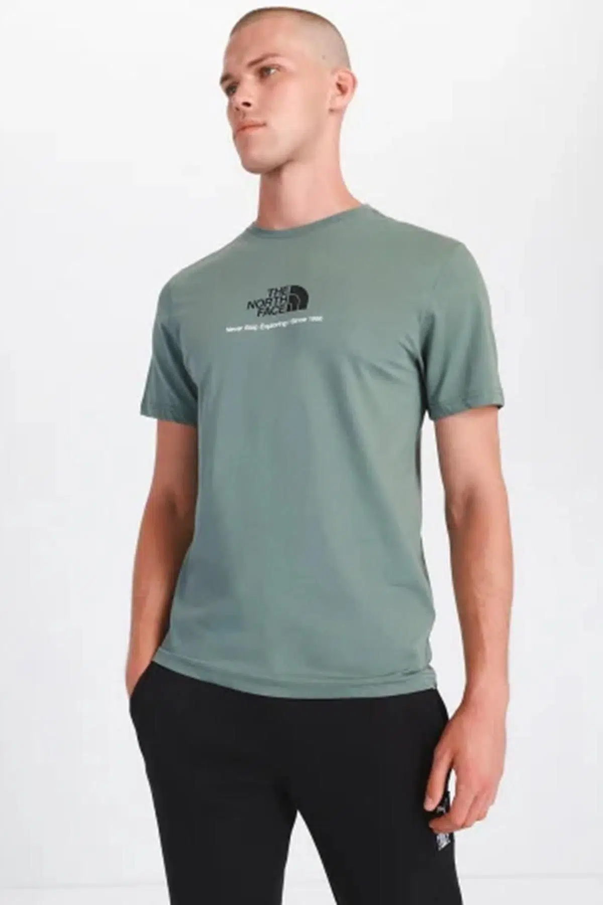 The North Face New Climb Tee Erkek Tişört Yeşil