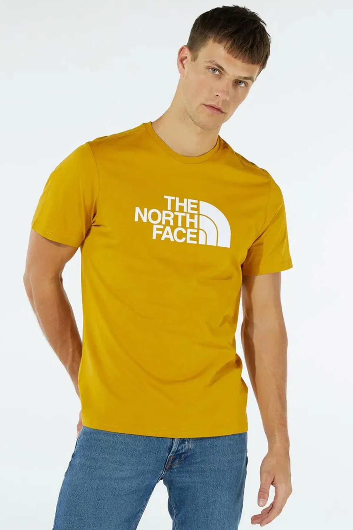 The North Face Men's S/S Easy Tee Yellow Erkek Tişört Sarı