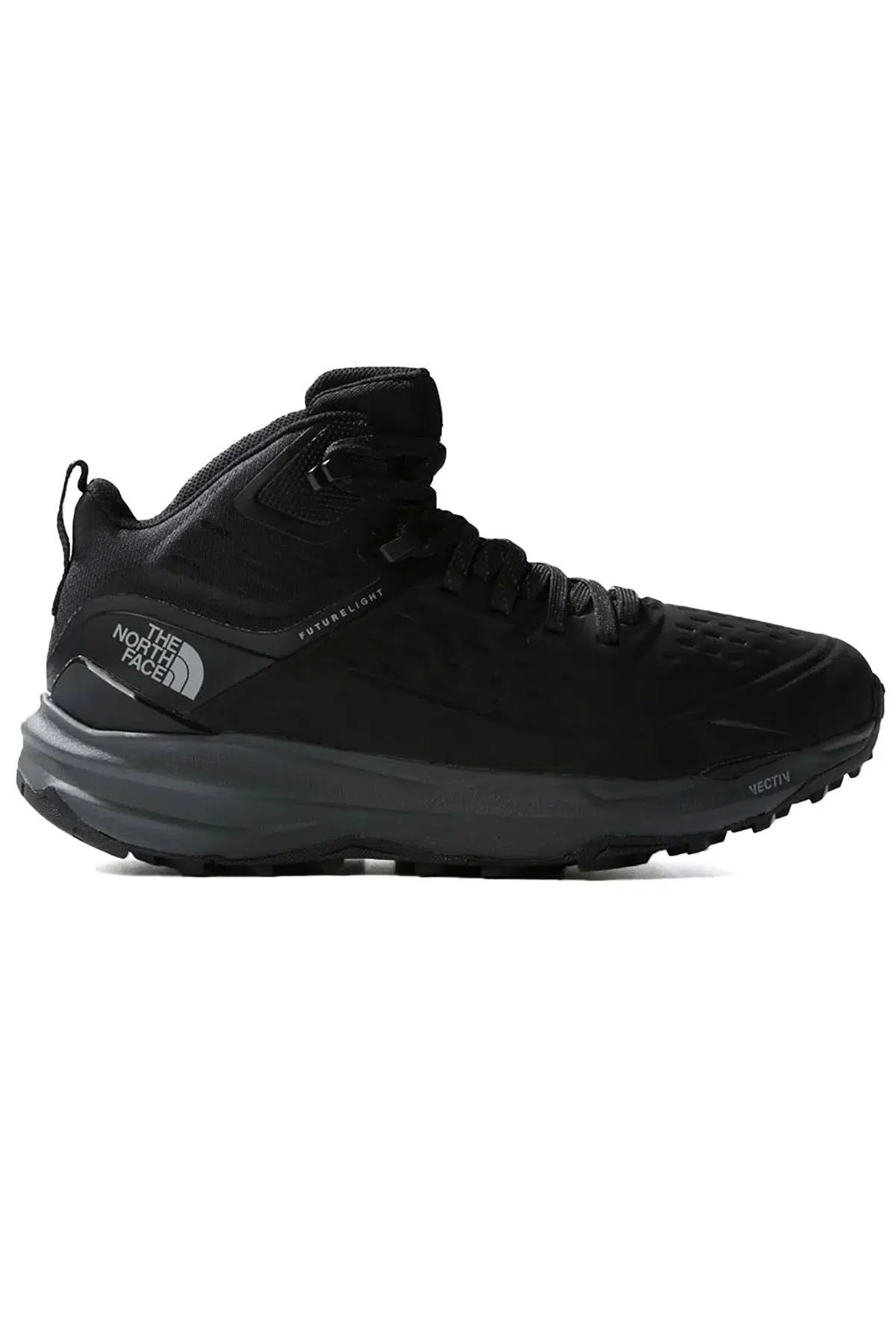 The North Face Men’s VECTIV™ Exploris II Mid Futurelight Leather Hiking Boot Bilekli Su Geçirmez Bot Siyah