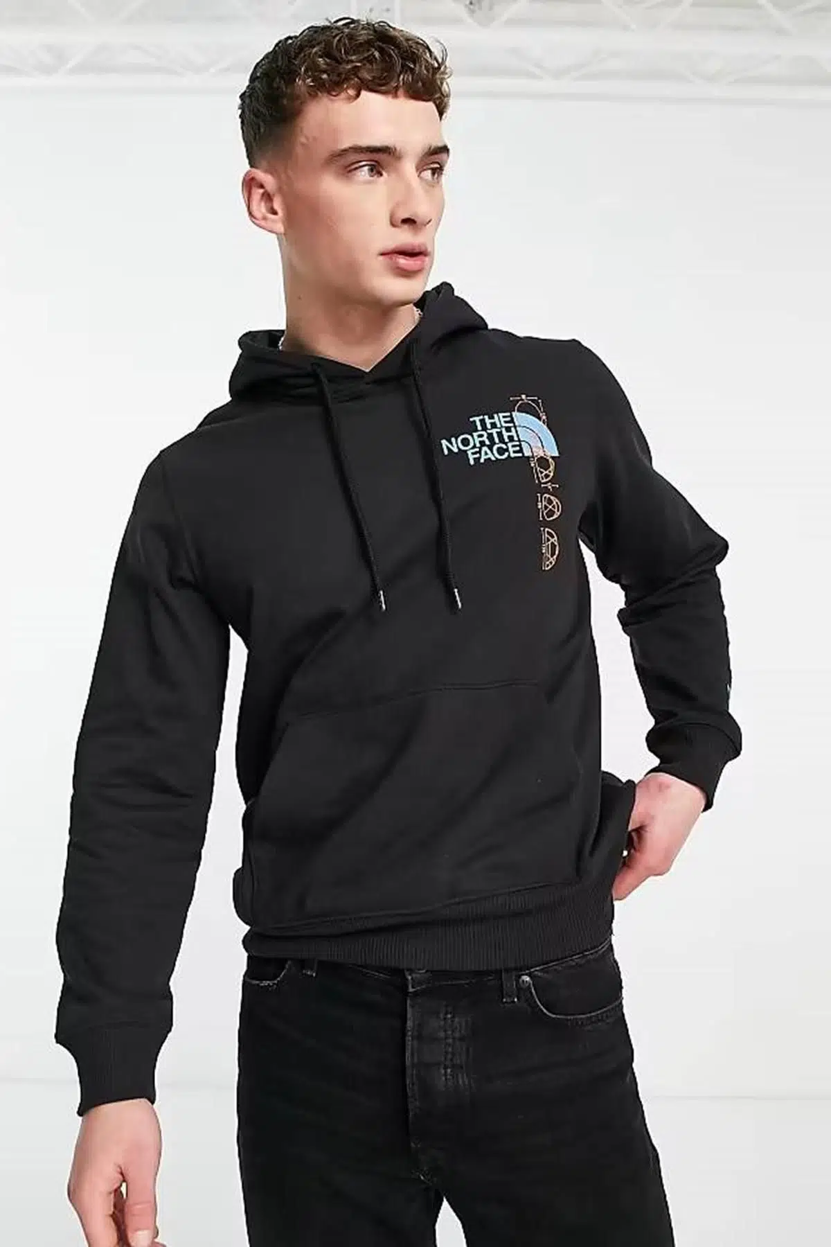 The North Face Recycled Expedition Hoodie Kapüşonlu Erkek Sweatshirt Siyah
