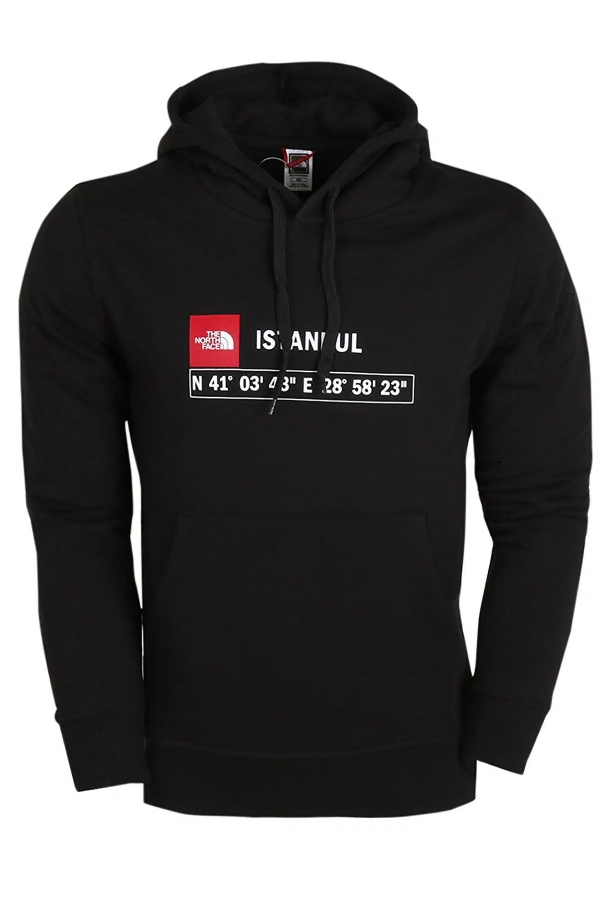 The North Face Men's Graphic Hoodie in İstanbul Erkek Kapüşonlu Sweatshirt Siyah