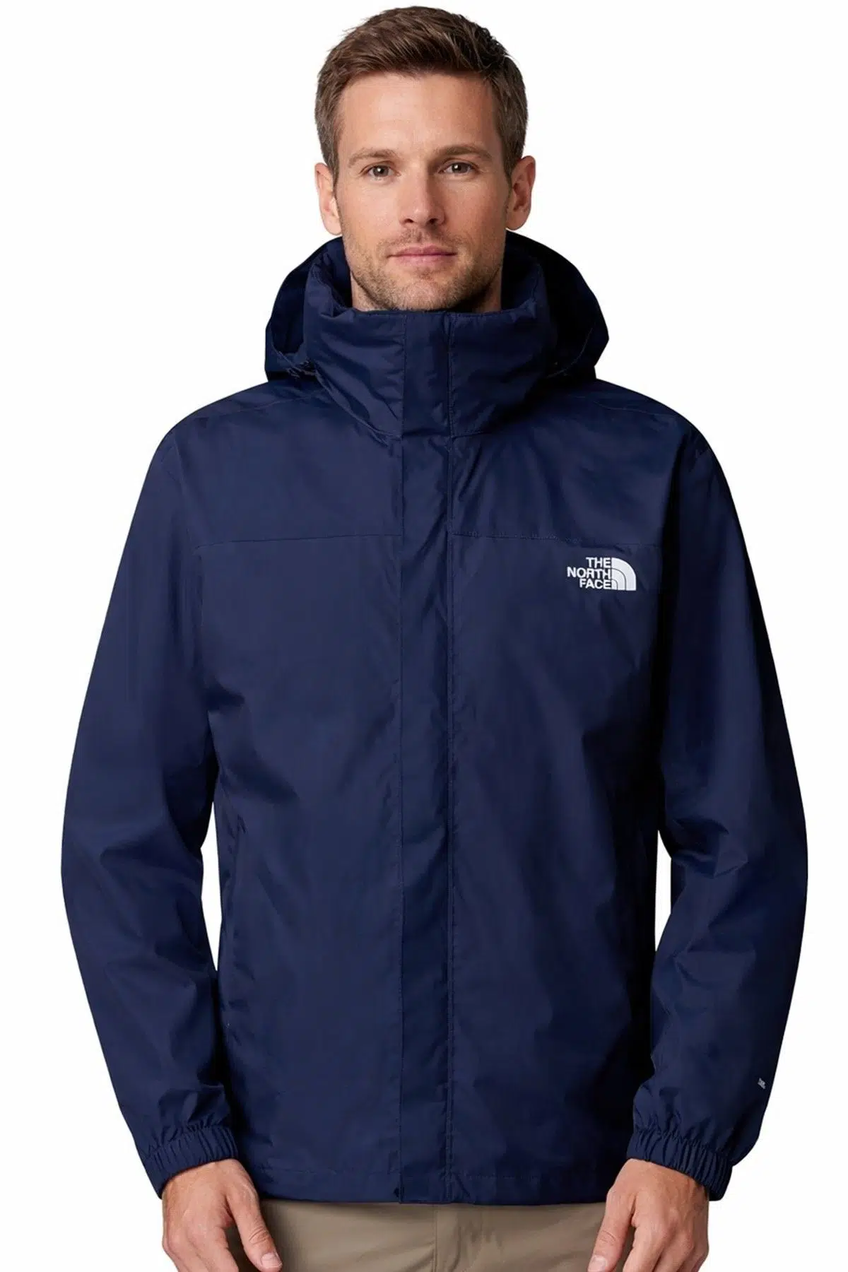 The North Face Resolve Hoodie Jacket Erkek Kapüşonlu Spor Ceket Lacivert