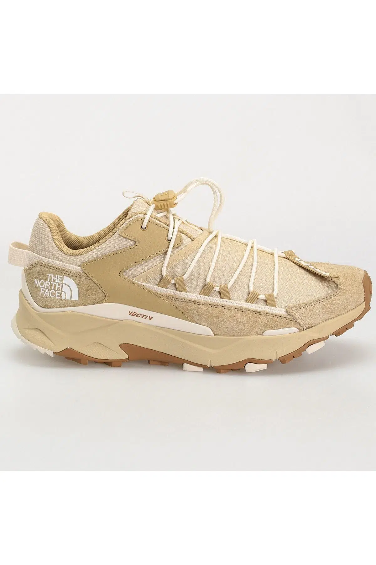The North Face Women's Vectiv Taraval Tech Hiking Shoes Kadın Hakiki Deri Tekstil Yürüyüş Ayakkabısı Krem