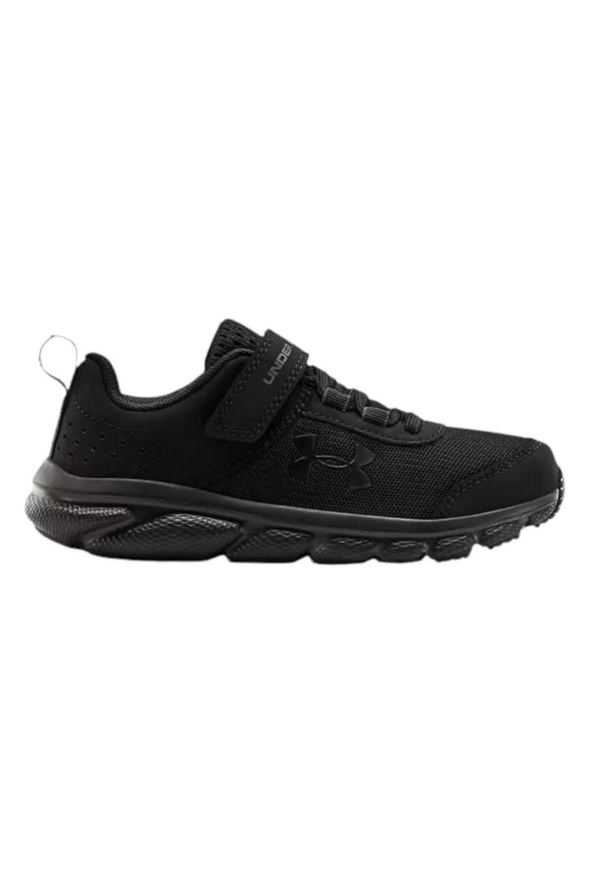 Under Armour Assert 8 AC Kids Sneaker Elastik Bağcıklı Cırtlı Günlük Çocuk Spor Ayakkabı Siyah