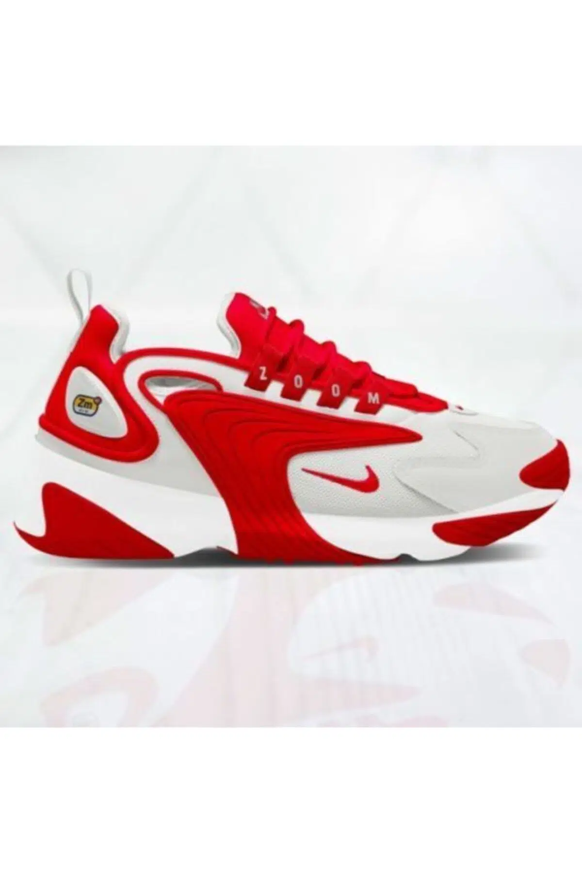 Unisex Kırmızı Beyaz Zoom 2k Ao0269 012 Yürüyüş Ayakkabısı